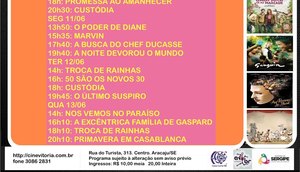 Cinema Vitória Cinema Francês / Foto: Cinema Vitória