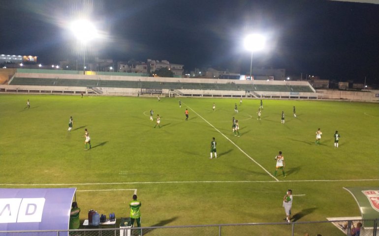 Coruripe faz boa partida, mas não consegue vencer o Lagarto no primeiro amistoso do ano