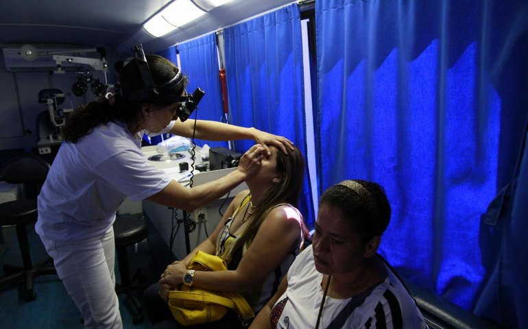 Mais de 350 pacientes foram atendidos no Mutirão do Olho Diabético