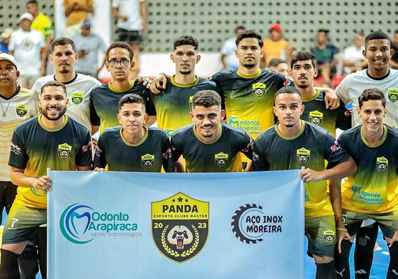 Esporte Master Panda representará Arapiraca nas Oitavas de Final da Taça Batalha de Futsal