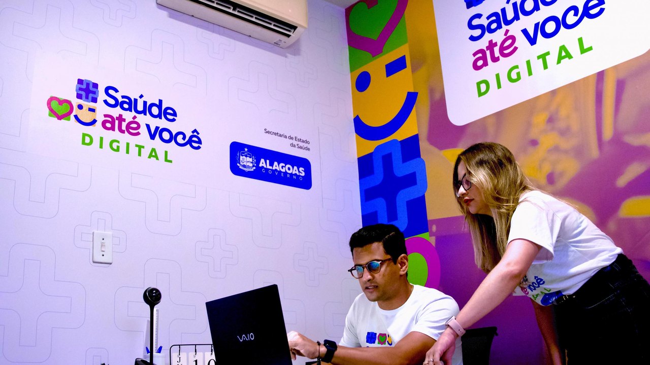 Governo de Alagoas inaugura sala do Saúde Até Você Digital em Belém