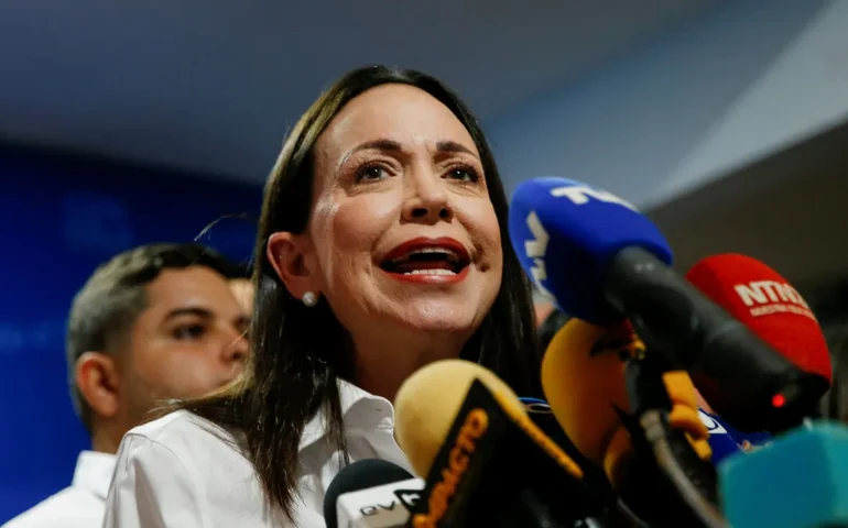 Partido de María Corina denuncia invasão de escritório de campanha da oposição por homens armados