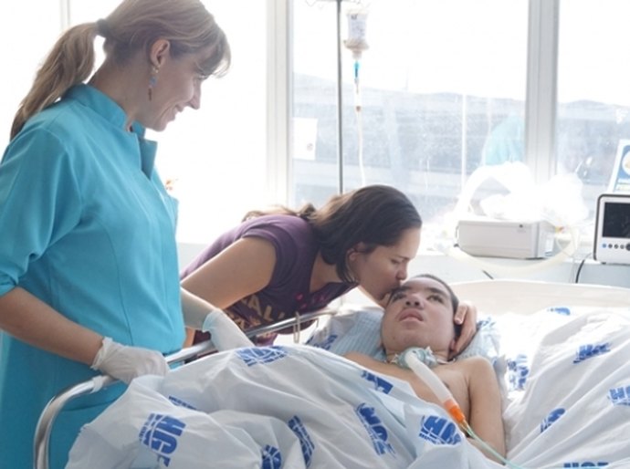 A maternidade em um hospital de urgência e emergência