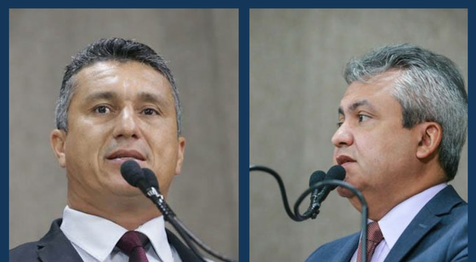 iZezinho do Bugio e Elber Batalha são empossados como vereadores titulares na Câmara Municipal de Aracaju / Foto: Foto: CMA/ Divulgação