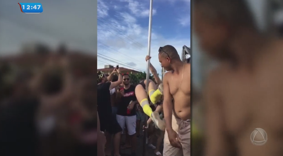 Importunação sexual bloquinho Carnaval