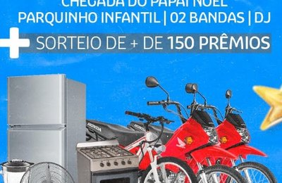 Natal do Bem sorteia mais de 150 prêmios em Arapiraca