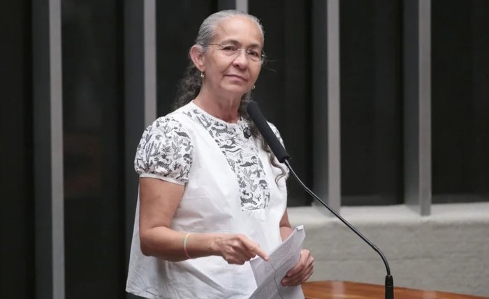Heloisa Helena e Fernanda Melchionna protocolaram pedido de abertura da CPMI do banco Master