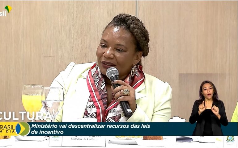 Margareth Menezes fala sobre democratização de incentivo à cultura