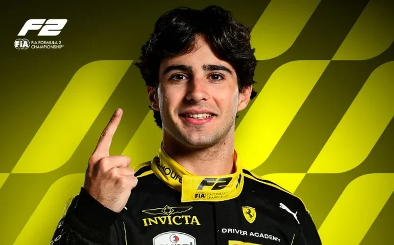 Rafa Câmara comemora primeira vitória na F2: “Mostra que estamos muito fortes”