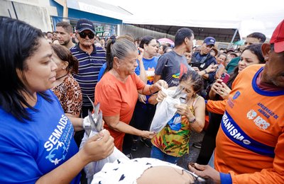 Toneladas de peixe garantem alimento para 13 mil famílias em Palmeira durante Semana Santa