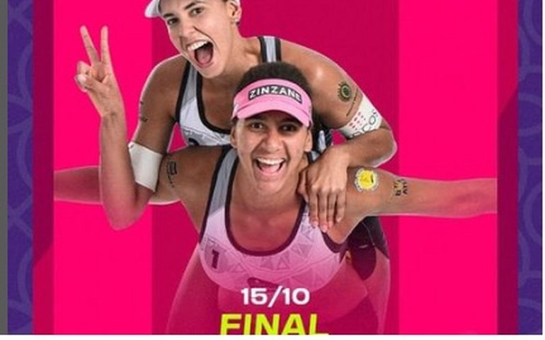 Duda e Ana Patrícia vão à final do Mundial de vôlei de praia sem perder um set sequer