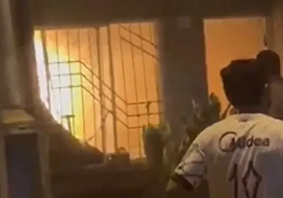 Explosão por vazamento de gás fere três pessoas em residência, em Maceió