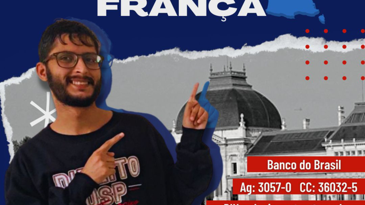 Egresso da Ufal promove campanha para fazer intercâmbio na França