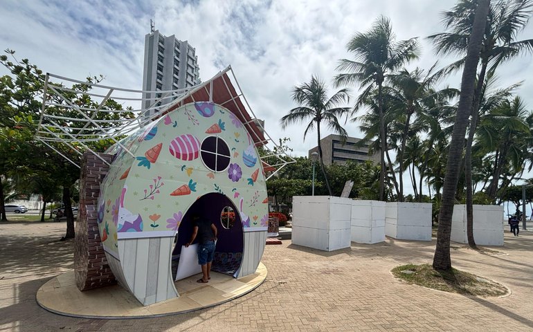 Praça Gogó da Ema, na Ponta Verde, vai receber Vila de Páscoa