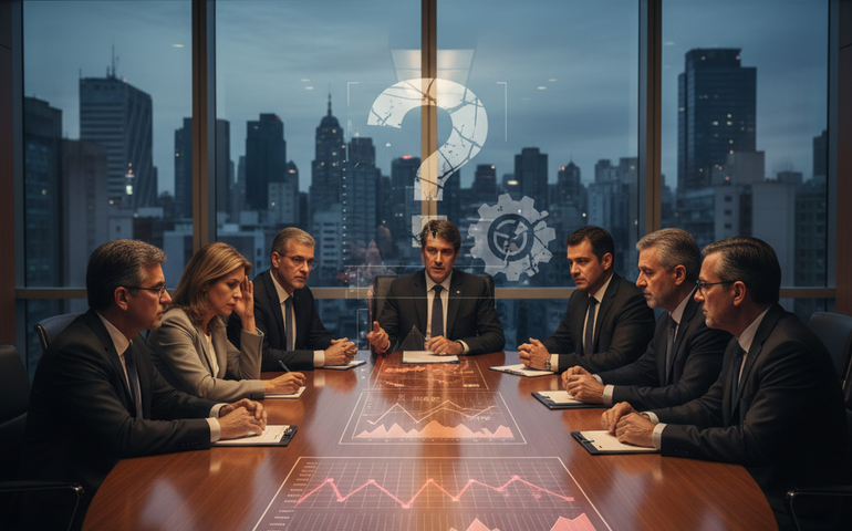 Instabilidade econômica supera falta de talentos e se torna maior preocupação de CEOs brasileiros