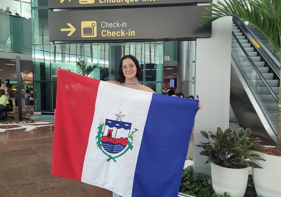 Estudante da rede estadual embarca para intercâmbio nos Estados Unidos