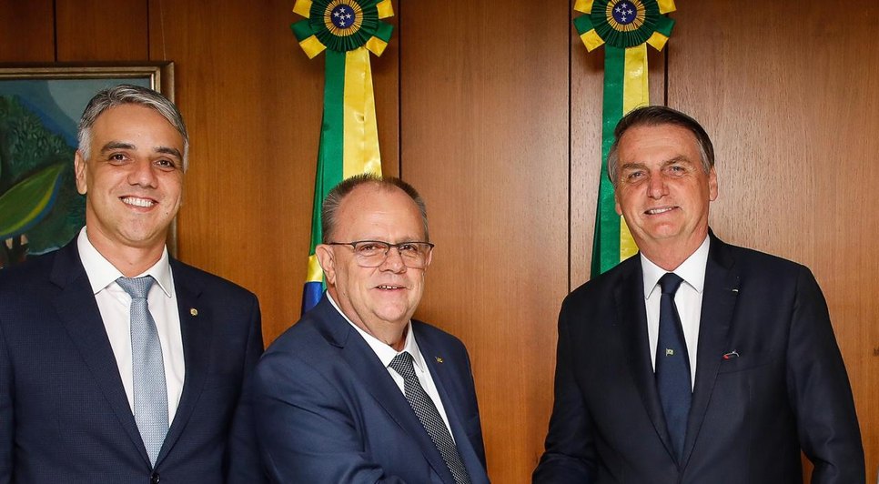 BELIVALDO E BOLSONARO / Foto: Divulgação 