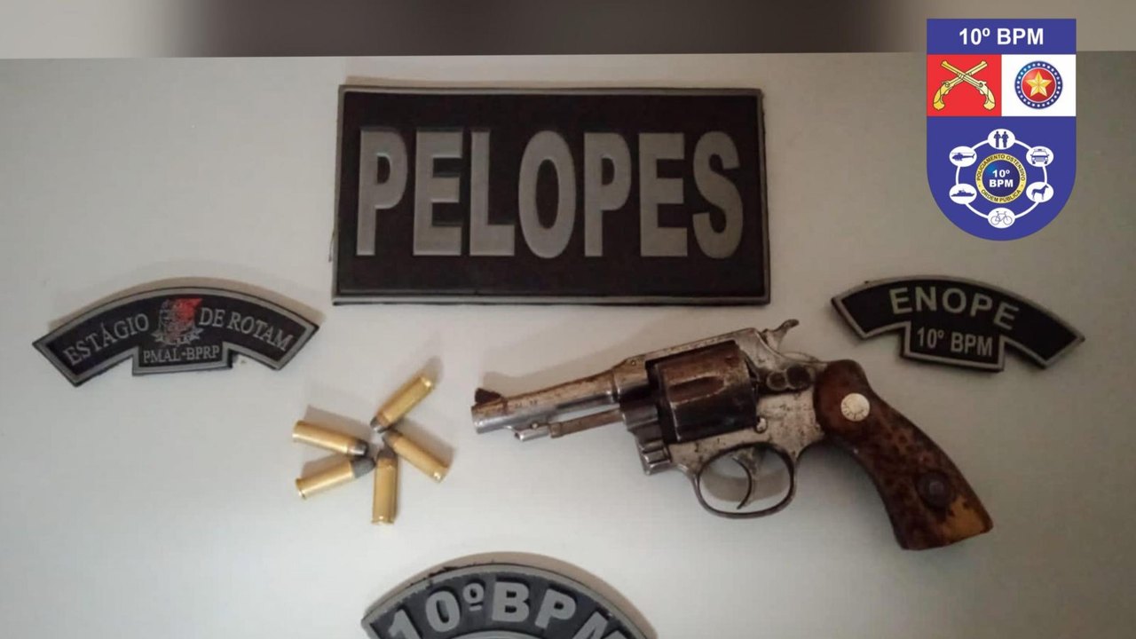  Polícia Militar apreende armas, drogas e recupera veículo roubado 