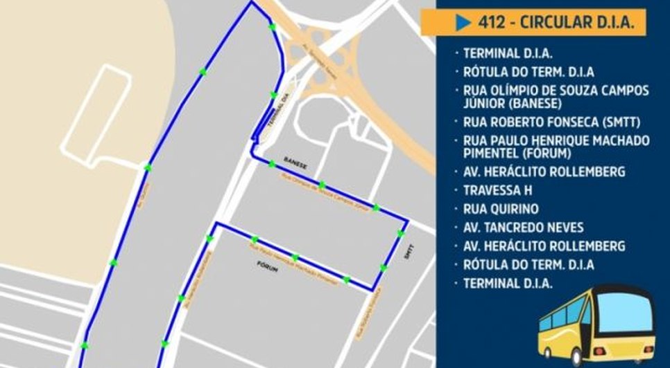 linha de ônibus