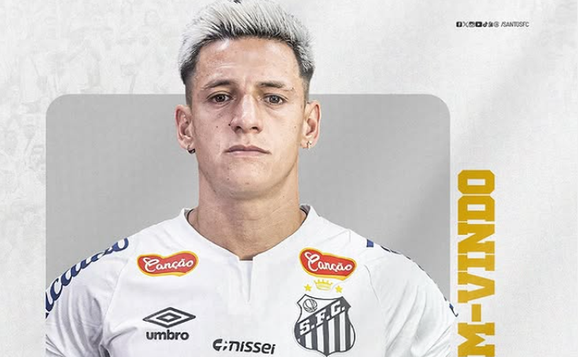 Santos anuncia a contratação por empréstimo do lateral-direito Léo Godoy