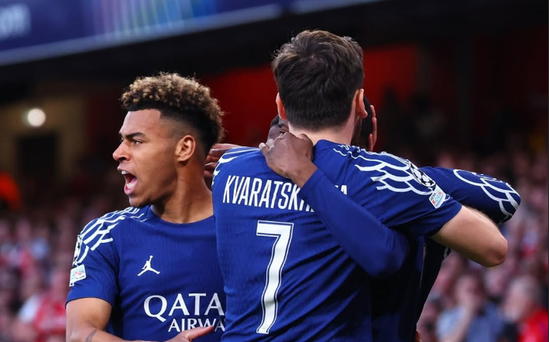 PSG supera o Arsenal na Inglaterra e abre boa vantagem na semifinal da Liga dos Campeões