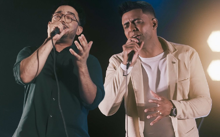 A nova do sertanejo gospel Samuel Sabino (feat. Misaías Oliveira)