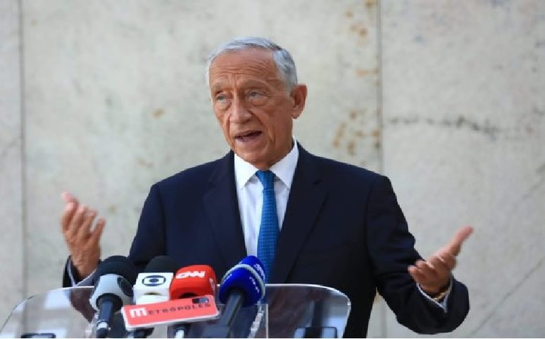 Em boas-vindas a Lula, Rebelo diz que paz no mundo pressupõe retirada da Rússia da Ucrânia