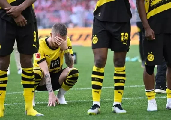 Borussia Dortmund cumpre tabela no Alemão e perde de 3 a 0 do Mainz
