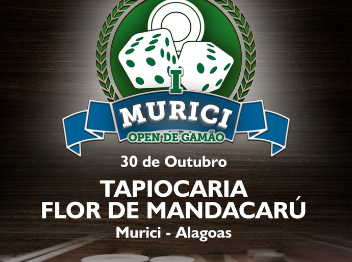 Murici Open de Gamão terá cobertura do Esporte Campeão, da TV Pajuçara