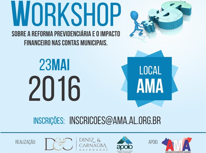 AMA oferece workshop sobre a reforma previdenciária e o impacto nas contas