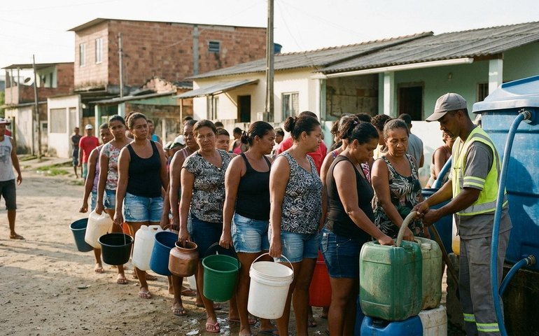 Japeri realiza nova ação emergencial para moradores sem água neste sábado