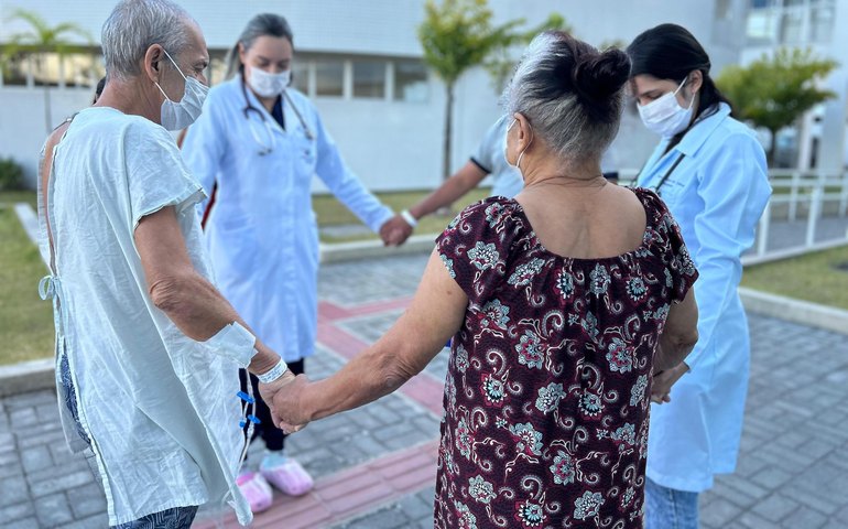 'Tardezinha Funcional' promove qualidade de vida a pacientes internados no Hospital do Coração Alagoano