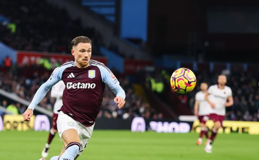 Aston Villa começa pressionando e marca logo no início, mas cede empate ao West Ham no Inglês