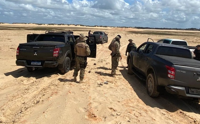 PF realiza operação contra ameaças a servidores do ICMBio em área ambiental de Alagoas