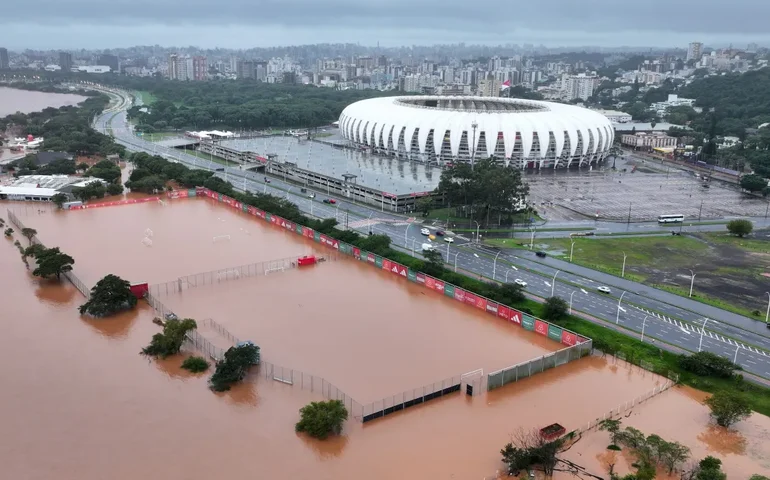 Internacional estima prejuízo com alagamentos em R$ 35 milhões; veja como ficaram as instalações