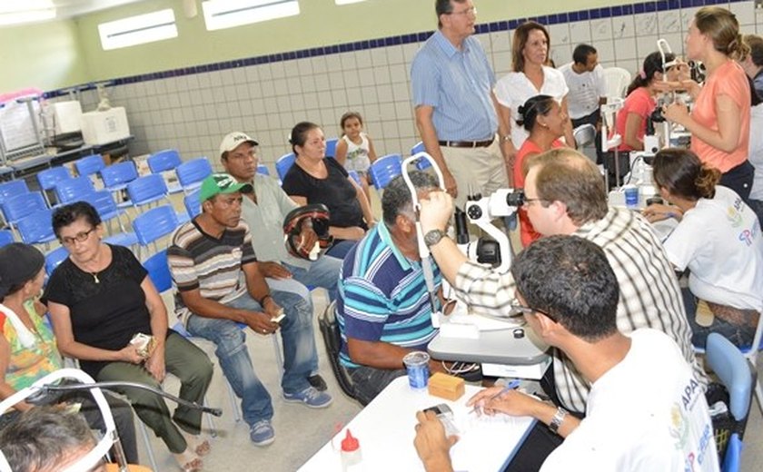 Mutirão da saúde atende mais de 800 pessoas em Santana do Ipanema