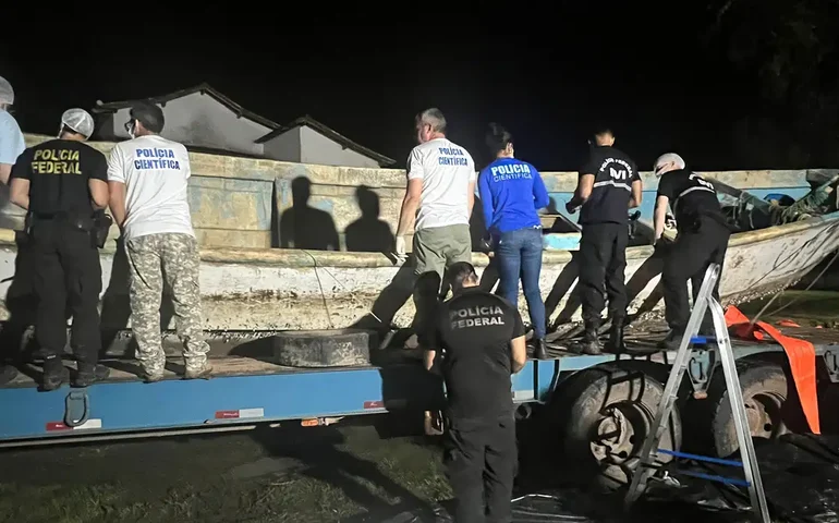Embarcação encontrada no PA tinha como destino Ilhas Canárias, diz PF
