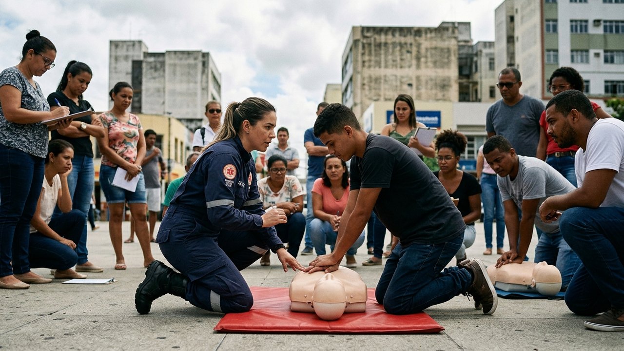 Paramédicos ensinam a salvar uma vida em casos como AVC e parada cardíaca e indicam até música no ritmo correto para ressuscitação