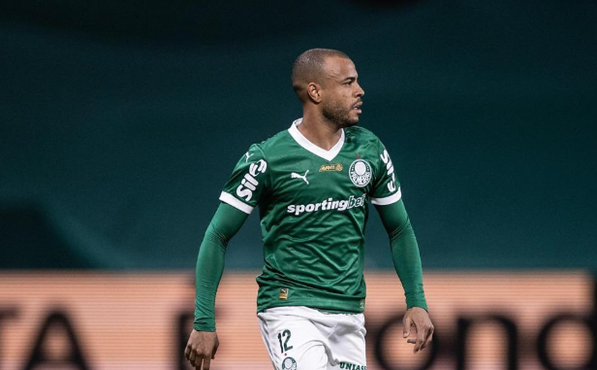 Mayke cobra vitória do Palmeiras em jogo duro com o Atlético-MG: 'É importante ganhar em casa'