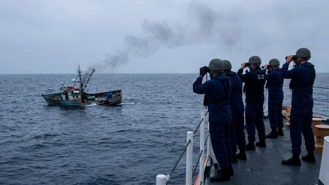 EUA afirmam que barco do Equador foi afundado no Pacífico com suposta ligação ao narcotráfico