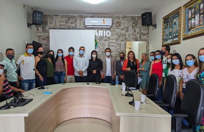 Audiência Pública: Câmara de Santana do Mundaú recebe equipe para prestação de contas da Saúde municipal 