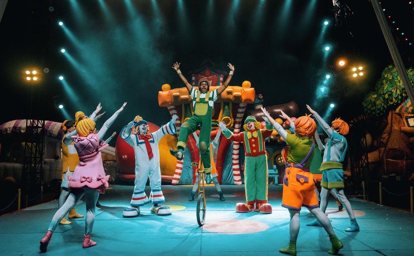 Últimos dias do Patati Patatá Circo Show em Maceió