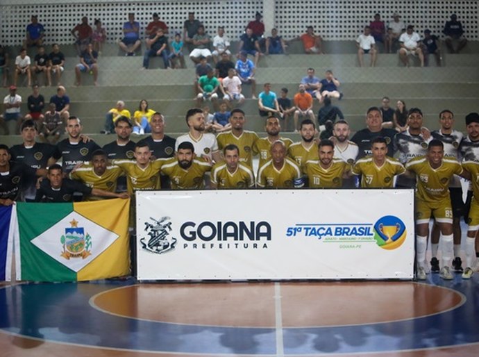 Traipu vence 1ª divisão da Taça Brasil e torna-se o primeiro time alagoano a chegar à divisão especial do futsal nacional