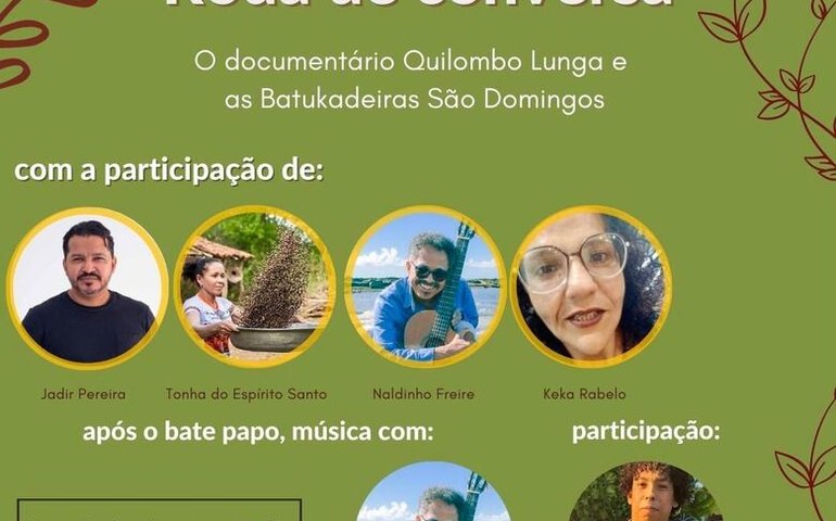 Música e Ancestralidade: roda de conversa e apresentação musical tem como tema intercambio entre Quilombo Lunga e Batukadeiras de Cabo Verde nesse sábado (11), em Maceió