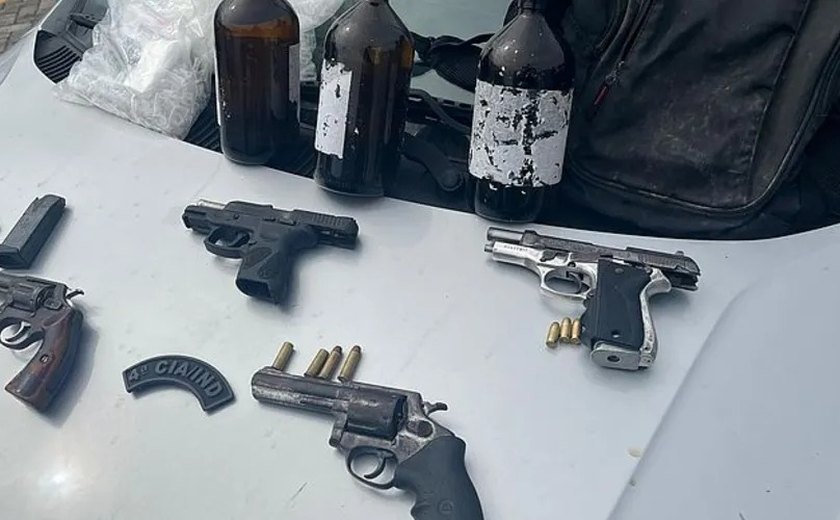 Quatro suspeitos de triplo homicídio na Barra de São Miguel morrem em troca de tiros com a polícia