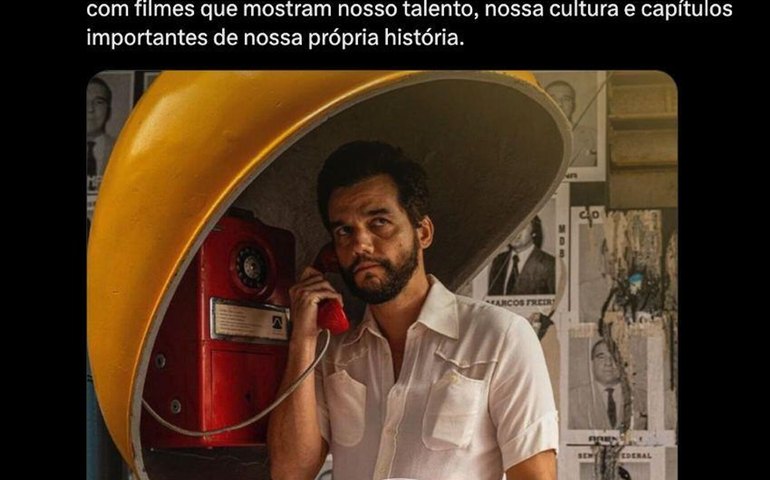 Lula celebra vitória do cinema brasileiro em Cannes: 'Dia de sentir ainda mais orgulho de ser brasileiro'