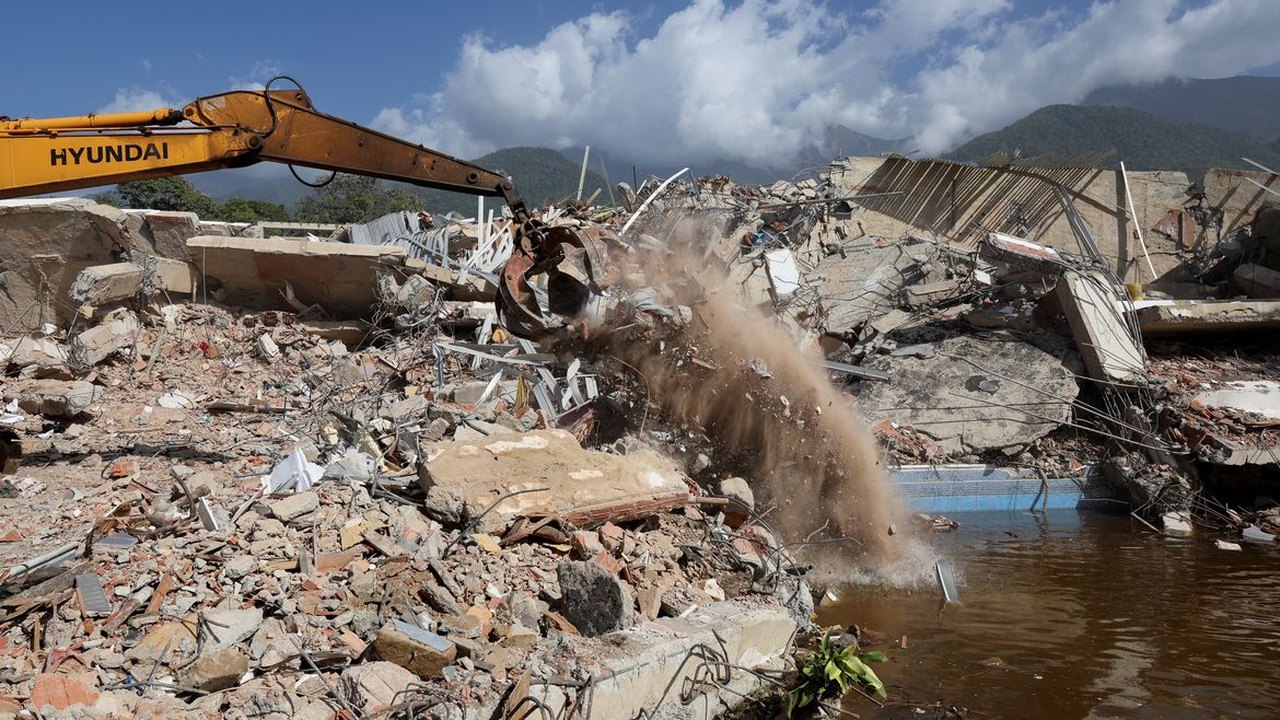 Sobe para 2.595 número de mortos em terremotos na Venezuela