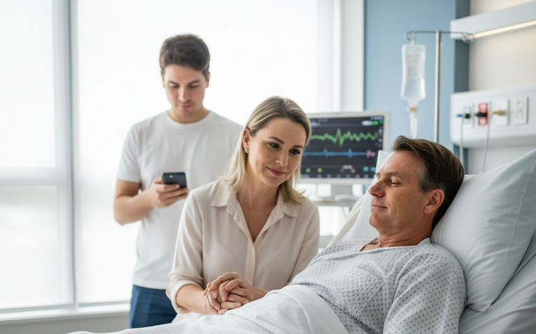 Cirurgia de Bolsonaro é concluída com sucesso, informa Michelle