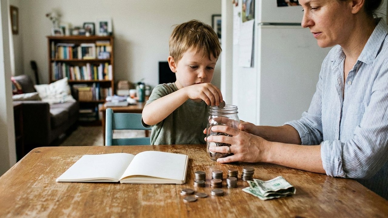 Cinco hábitos para ensinar educação financeira aos filhos desde cedo