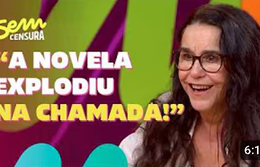 Sem Censura | Lucélia Santos relembra o fenômeno Escrava Isaura: “Eu não podia mais andar na rua”